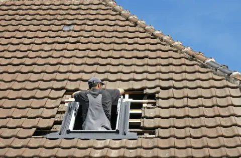 Pose de velux - Treban